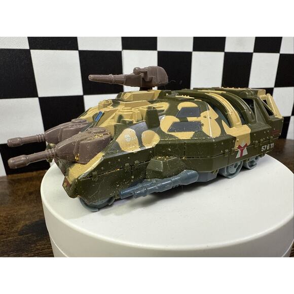 Kenner Parker Mega Force Tar-Traks Tank Diecast Army Vehicle Vintage 1989 - Picture 2 of 9